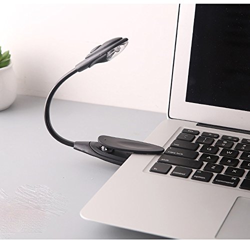 ❤Ywoow❤❤ , Fine Convenient Portable Travel Book Reading Light Lamp Mini LED Clip Booklight - Thumbnail 6