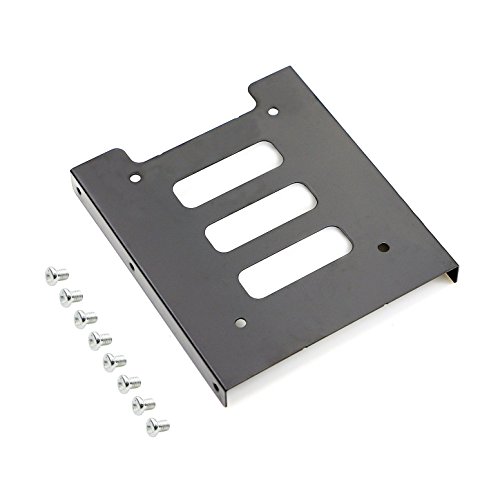 Saisn 2.5" to 3.5" SSD HDD Hard Disk Drive Holder Metal Mounting Bracket Adapter (One-Drive Bracket)