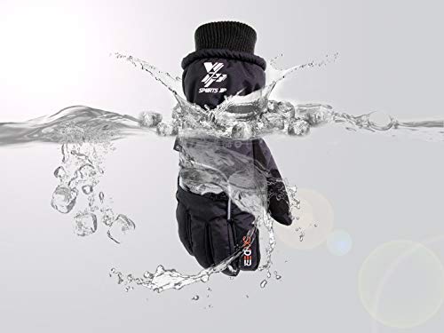 image for SKYDEER Men's and Women's Waterproof Deerskin Suede Leather Skiing Glo