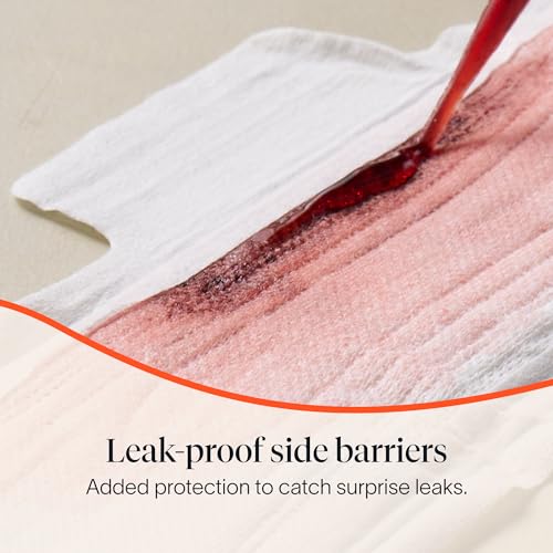Cora 100% Organic Cotton Topsheet Pads (36 Regular Pads)