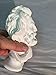 Torino Mini Marseilles and or Moses Head Plaster Cast Mannequin, Great for Artists, Artistic Piece, White, 4