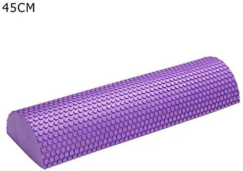 FITGURU Half Foam Roller Size:15x45 cm Dots Muscle Roller Massage Deep Tissue Roller Back Leg Body Roller Help Muscle Stretch Physical Therapy