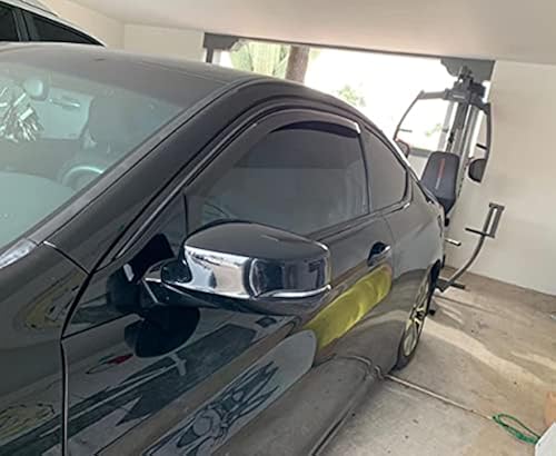 Front Grille Trim Chrome Delete Blackout Precut Vinyl Wrap Overlay Kit Compatible With Honda Accord Sedan 2014 2015 - Gloss Black