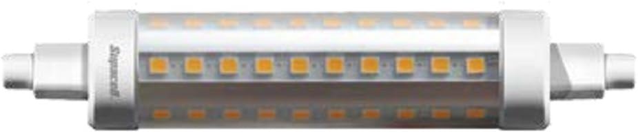 Supacell LED R7 Flood Light Bulb - 118mm Length x 23.5mm Diameter SMD LED Lights - 10w - Pure White 4000K / 1000 Lumens [Energy Class A+]