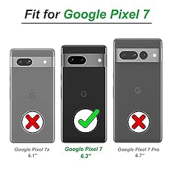 Gritup Pixel 7 Case, Google Pixel 7 Case with HD