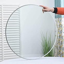 Btikita 42" Tempered Glass Table Top Round