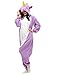 Adults Onesies - Animal Women Mens Purple Unicorn Onesie Costumes Cosplay Outfit Pajamas Small
