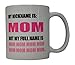 Rogue River Tactical Funny Mom Coffee Mug Best Mom Nickname Novelty Cup Gift Idea For Mother's Day