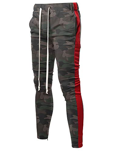 Casual Side Panel Long Length Drawstring Ankle