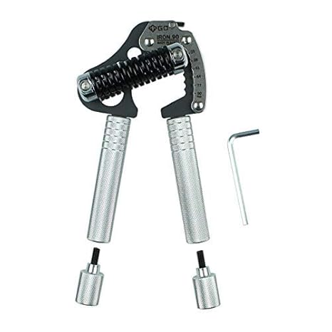 DerShogun Fingerhantel Iron 9 EXT Modell mit langem Griff