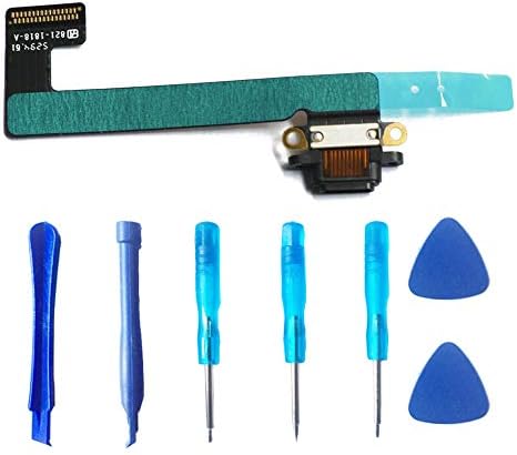 FixCracked Charging Port Flex Cable Replacement for ipad Mini 2 /ipad Mini 3（Black）