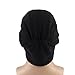 Home Prefer Men's Winter Skull Cap Outdoor Windproof Polar Fleece Earflap Hat with Visor Black