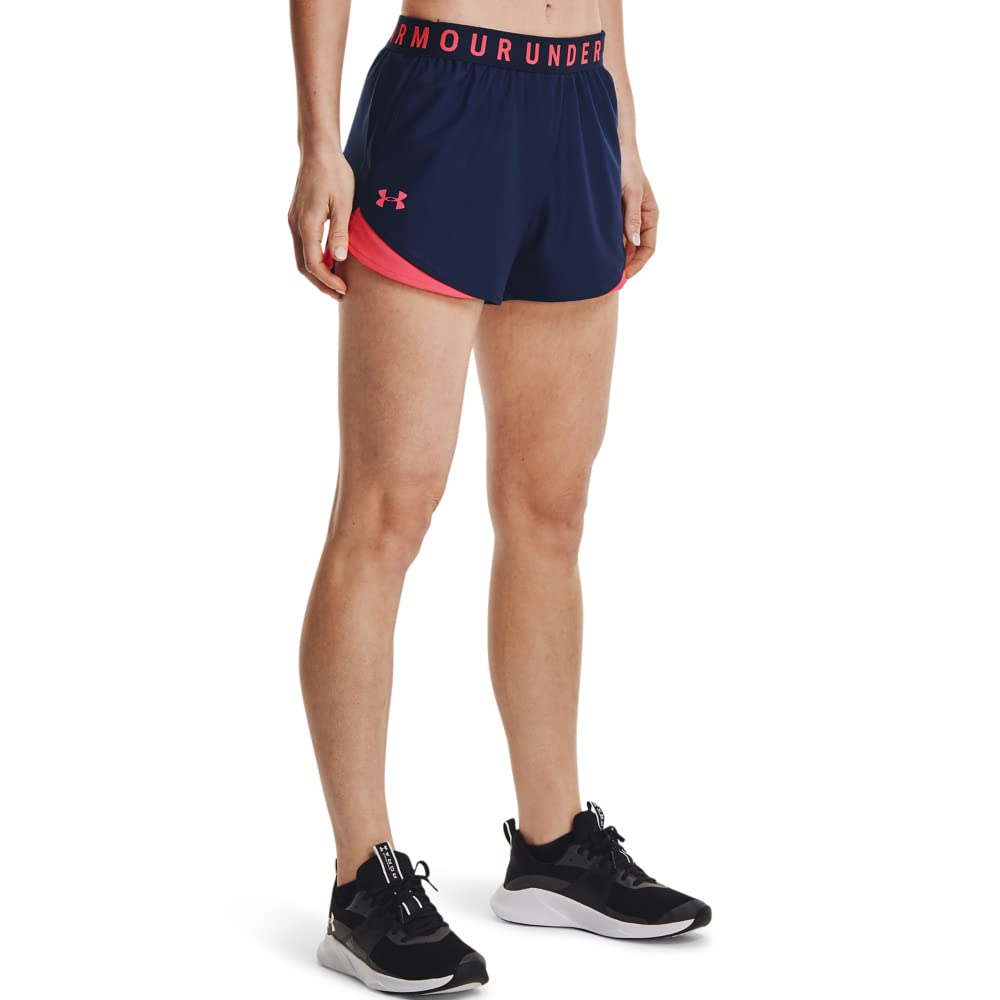 Under Armour Womens Play Up 3.0 Shorts, Midnight