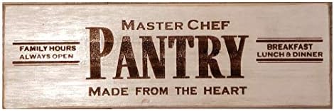 Amazon Com 2mu Open Pantry Sign White Farmhouse Family Kitchen