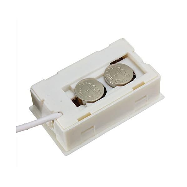 ARCELI  Termometro digitale LCD Monitoraggio della temperatura con sonda esterna per frigorifero Frigorifero congelatore Acquario - Bianco