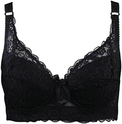 Pivaconis Womens Classic Full-Coverage Plush Size Lace Straps Everyday Bras
