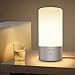Albrillo Bedside Touch Lamp, Dimmable Nightstand Small Table Lamps With Warm White Light and Color Changing RGB Modes For Bedrooms