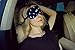 Sleeping Mask Cat Adjustable Blindfold - Eye Mask Cotton Eyeshade - Men Women and Kids - Comfortable Natural Eye Cover - Travel Nap Shift Work REM