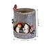 TINKSKY Cute Hedgehog Flower Sedum Succulent Pot Planter Bonsai Trough Box Plant Bed Office Home Garden Pot Decoration