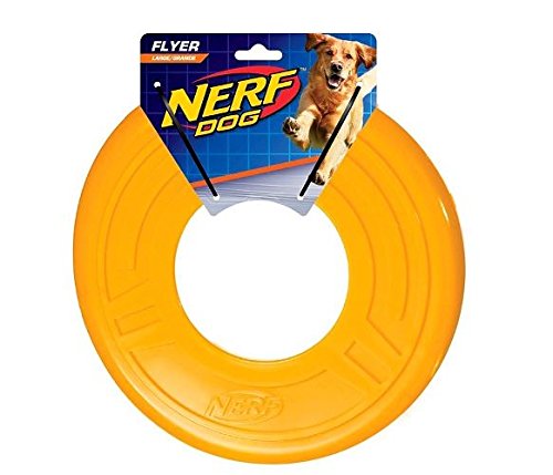 NERF Atomic Flyer Dog Toy - Orange