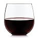 Libbey Stemless 4-piece Red Wine Glass Set