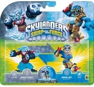 Skylanders Swap Force Exclusive Double Pack Night Shift & Boom Jet UK Stock [Xbox One, PS4, Xbox 360, PS3, Wii, Wii U & Nintendo 3DS]