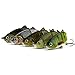 Isafish Swimbaits for Bass Crankbait Bionic Multi Jointed 4 Segment Pike Fishing Lures Minnow Hard Bait 4.72 Inch 0.6 Ounce