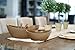 EcoSmart PolyFlax 7qt Serving Bowl, Brown, Recycled Plastic and Flax Husk, Made in the USA by Architec