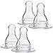 Dr. Brown`s Natural Flow Level 4 Standard Nipple - 4 Nipples; 2 Packs of 2