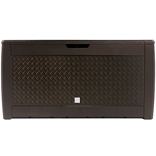 Casaria Auflagenbox 310 Liter Haltegriffe UV-Beständigkeit Rollbar 119x48x60cm Garten Terrasse Balkon Truhe Gartenbox… – Bild 8