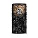 Vfocus 3D Animal Cycling Face Mask, UV Protection Outdoor Cycling Hiking Motorcycling Mask Dust-Proof Breathable Seamless Tube Headwear Ski Snowboard Scarf Neck Balaclava Bandana (Lion)