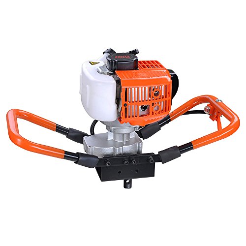 Yeshom 52CC 2.2HP Earth Auger Powerhead 1 or 2 Men Gas Powered Post Hole Digger Machine - Thumbnail 3