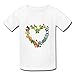 JeFF Kid's Boys' And Girls' Pocket Monster Pokemon O-neck Cotton T-shirt For 6-16 Years (US Size)