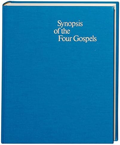Synopsis of the Four Gospels, 10 Edition: Greek-English Edition of the Synopsis Quattour Evangeliorum