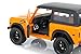 Jada Toys New 1:24 W/B JUST Trucks Collection - Orange 1973 Ford Bronco Diecast Model Car