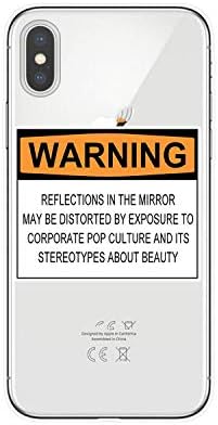 Social Media Seriously Harms Your Mental Health Phone Case For Iphone X Xr Xs Max 5S Se 6 6S 7 8 Plus Funny Mona Lisa Soft Cover-T4118-For Iphone X