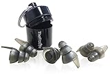 Noise Reduction and Hearing Protection Earplugs - High Fidelity Ear Plugs with 23dB SNR and HiFi for Musicians Concerts Motorcycles Travel Studying Shooting and Sleeping (Black)