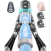 Vacuum Therapy Device - Men's Health Tool for ED Treatment with 6 Training Modes, 5 Suction Modes RW69926