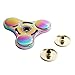Kekilo Magic Rainbow Fidget Spinner Hand Toy, 4-6 Mins Hand Spinner EDC Fidget Toy, Titanium Alloy Stress Reducer High Speed Finger Toys for Focus, Killing Time, Best for Birthday (S1 Rainbow)