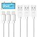 Quntis 3Pack 10FT USB Cable Certified Fast Charging Charger Compatible with Phone X 8 Plus 7 Plus 6S Plus 6 Plus 5 5S 5C SE iPod iPad Pro and More, Gray