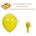 Pastel Rainbow Balloons - 12 Inch Purple Yellow Aqua Blue Light Pink Latex Balloon for 1st Unicorn Birthday Party Decorations, Ice Cream Baby shower, Bridal Shower 100pcs