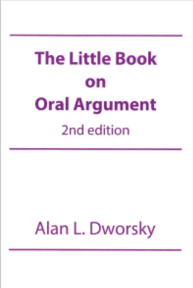 Little Book On Oral Argument