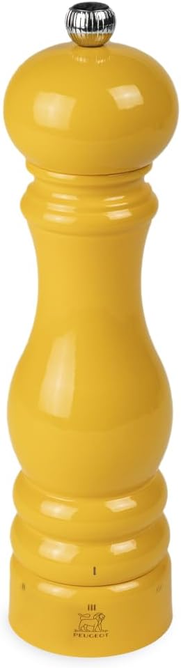 Peugeot Paris u'Select Salt Mill 22cm Saffron Yellow PEFC Wood - Made in France
