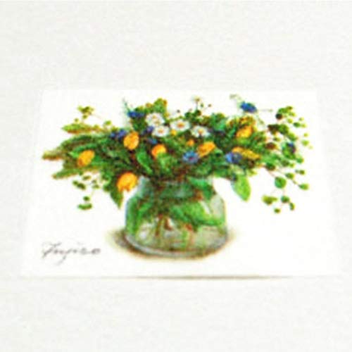 Frontia Cute Flower Floral Japanese Stickers Seals Envelope Masking Paper Decoratiove Gift Label - Thumbnail 2