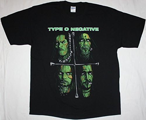 Truebiker Collection TYPE O NEGATIVE NEGAMEISTOUR STEELE CARNIVORE SEVENTH VOID NEW BLACK T-SHIRT