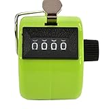 Bluecell Green Color Handheld Tally Counter 4 Digit Display for Lap/Sport/Coach/School/Event by Bluecell World