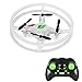 Super Durable Nano Drone Space Trek UFO RC Quadcopter 2.4GHz 4 Axis Gyro RC Aircraft Protective Bull Bars Mini Helicopter for Children/Beginners with 3D Flip Flash Light by MakeTheOne