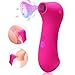 G-Spot Couples Vibrator for Clitoris Stimulation with 10M Remote Control,10 Suctions&Vibrations Nipple Anal Vagina Sucking Vibrator with Dual Motors,Adult Sex Toys for Women (red)