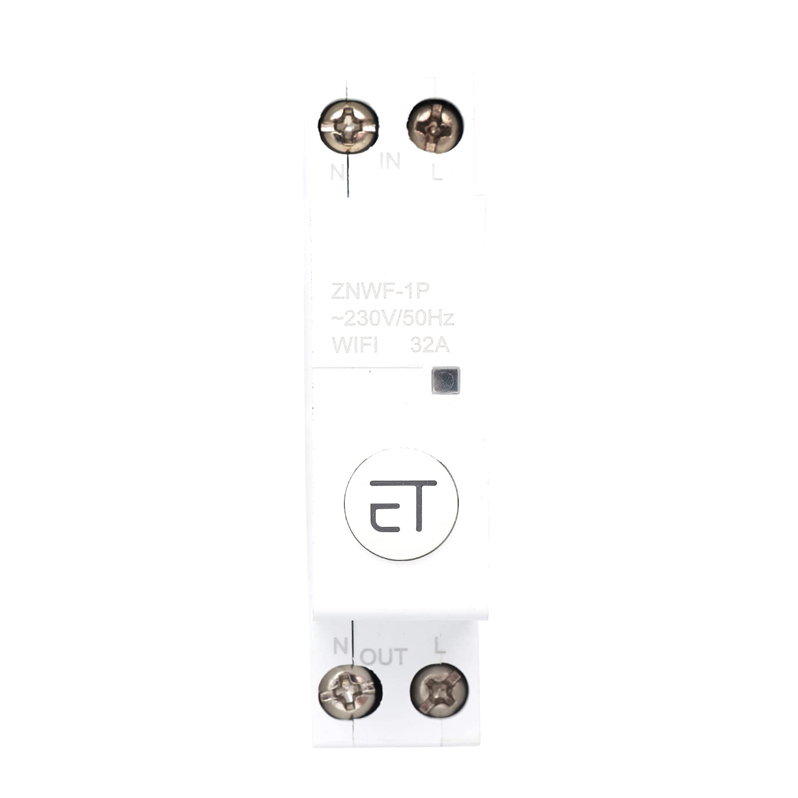 1P Smart WiFi Switch 230V for Distribution Board | Remote Phone & Voice Control | Timer Function | 32A Load Capacity | IP20 Rated