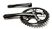 Projekt Fixie - Fixed Gear Track Bike Road Crankset 44T 170 Black